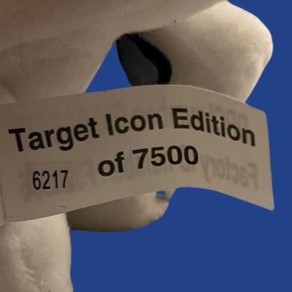 Target Bullseye Nike NBA MN Jersey ICON Limited Edition Dog Plush 6217/7500 - Picture 4 of 4